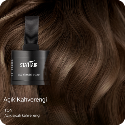 Stayhair – Saç Açıklıklarına Profesyonel Kamuflaj, Akmaz, Belli Olmaz!